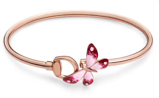 Gucci Fashion Jewelry Gucci Flora Bracelet - Rose Design Bracelet Clipart (800x800), Png Download