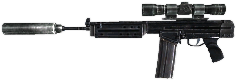 Weapon Png Image - Perforator Fallout 3 Clipart (1000x350), Png Download