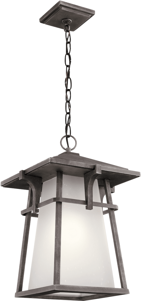 Free Png Download Kichler Beckett 1 Light Outdoor Pendant - L.d. Kichler Co., Inc. Clipart (480x1020), Png Download
