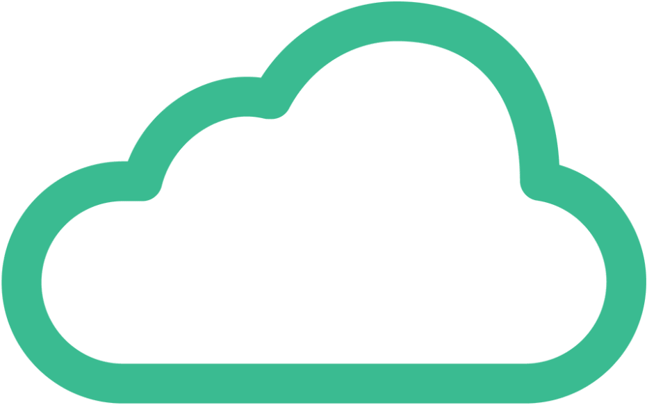 Cloud Vector Icon - Cloud Vector Icon Png Clipart (931x583), Png Download