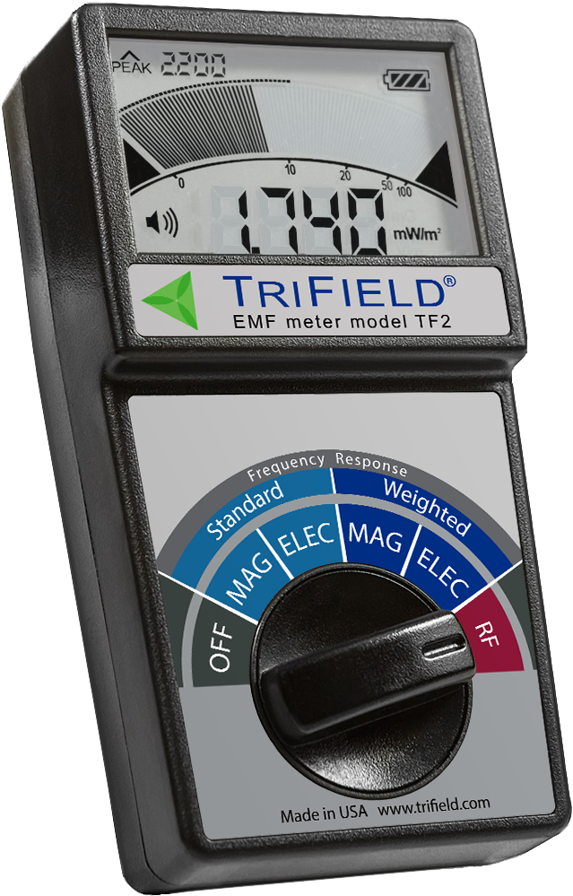 Image Of The Trifield Emf Meter - Trifield Tf2 Emf Meter Clipart (1000x1000), Png Download