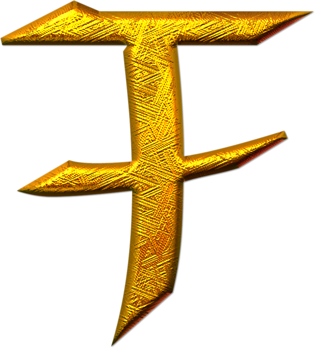 Letras F Png - Letra F En Chino Clipart (635x700), Png Download