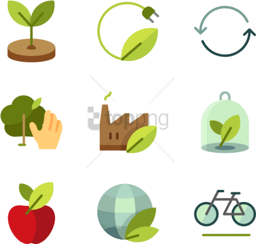 Free Png Ecopack 50 Icons - Plants Icon Clipart (850x812), Png Download