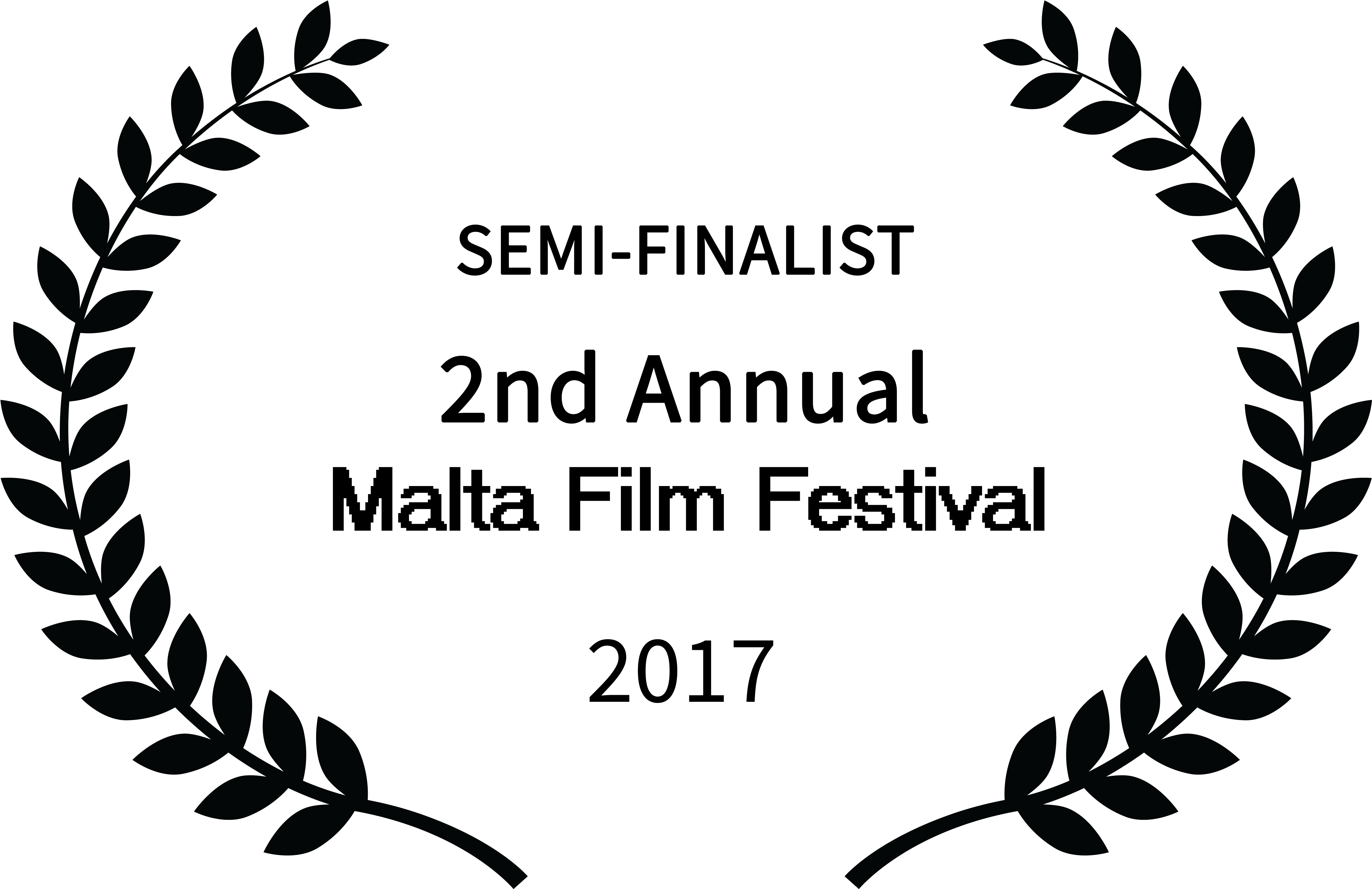 Malta Semifinalist - Maryland Film Festival Logo Clipart (4958x3292), Png Download
