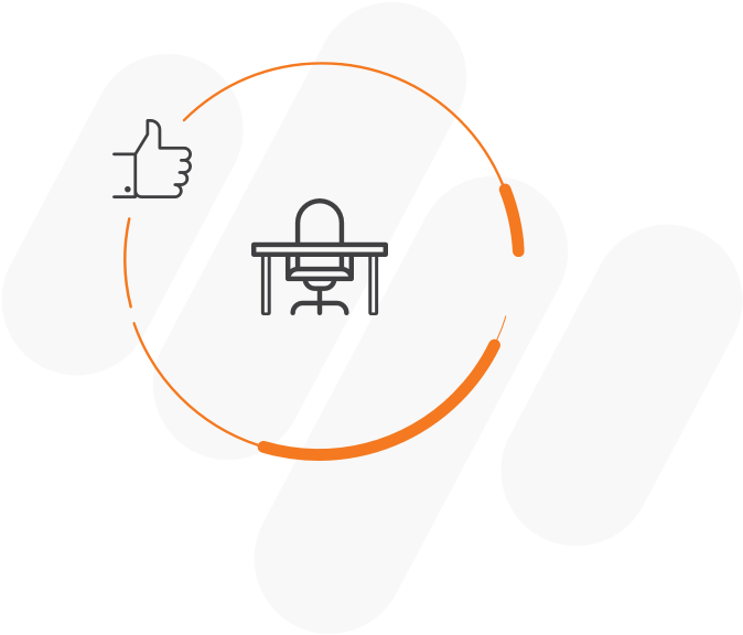 Hire Peopel Who Stick - Circle Clipart (674x576), Png Download