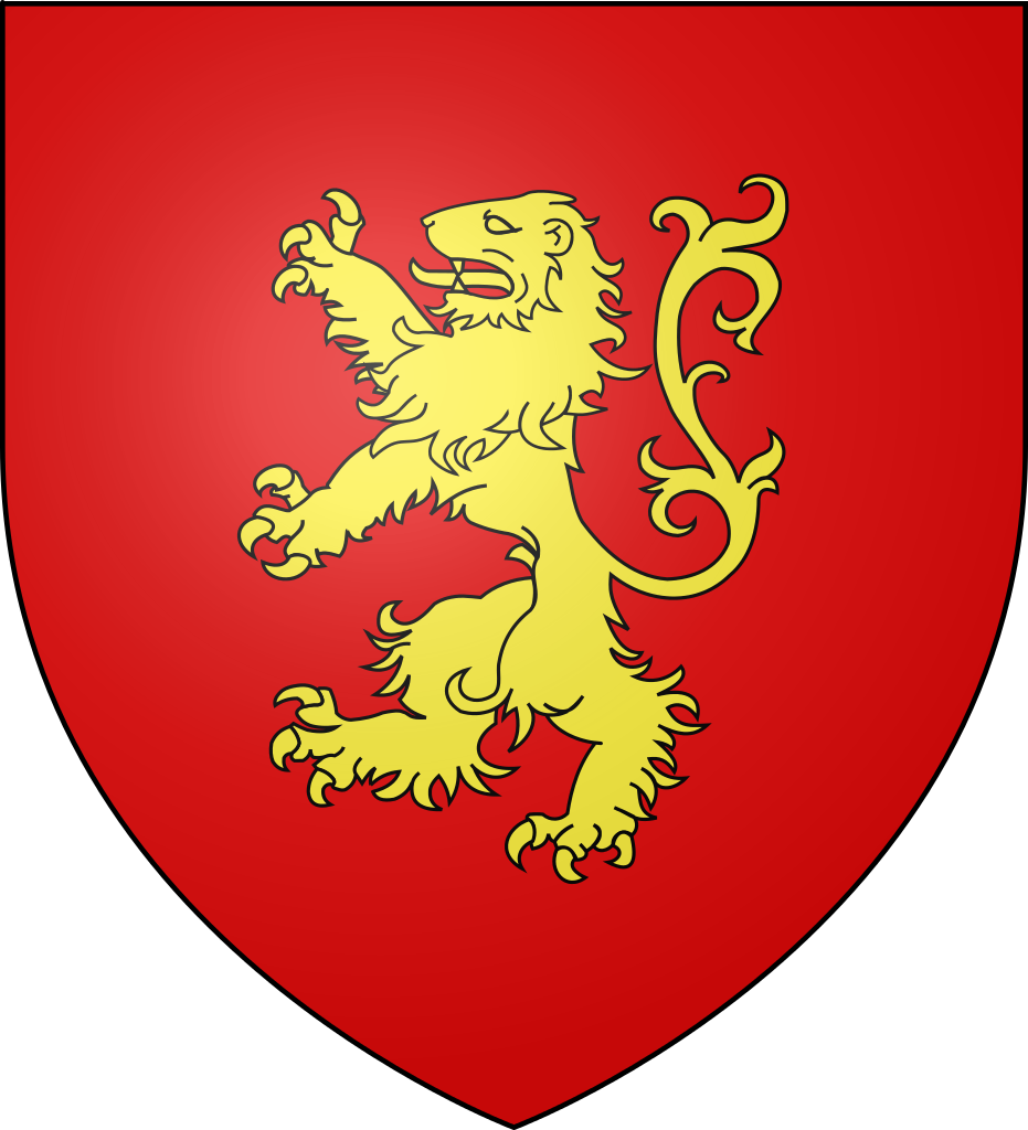 Blason Fr Famille Berraute - King Richard The Lionheart Symbol Clipart (931x1024), Png Download