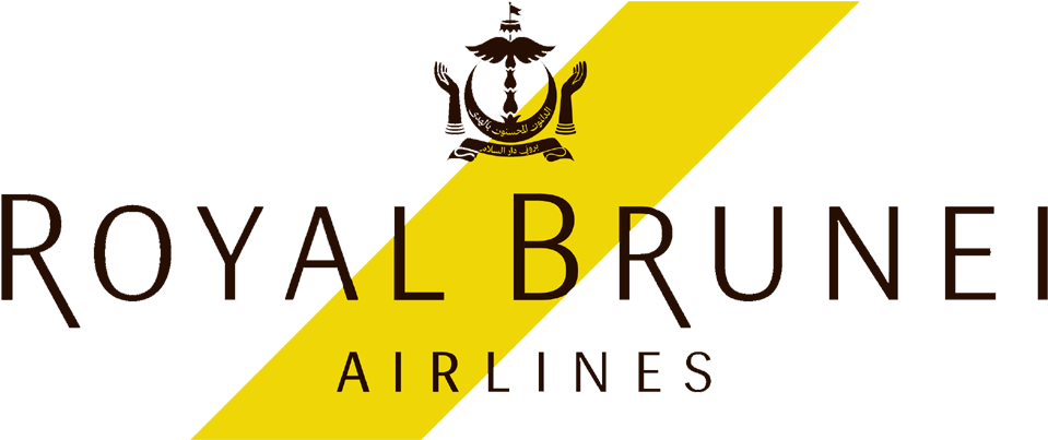 Royal Brunei Airlines - Royal Brunei Airlines Logo Vector Clipart (1000x437), Png Download