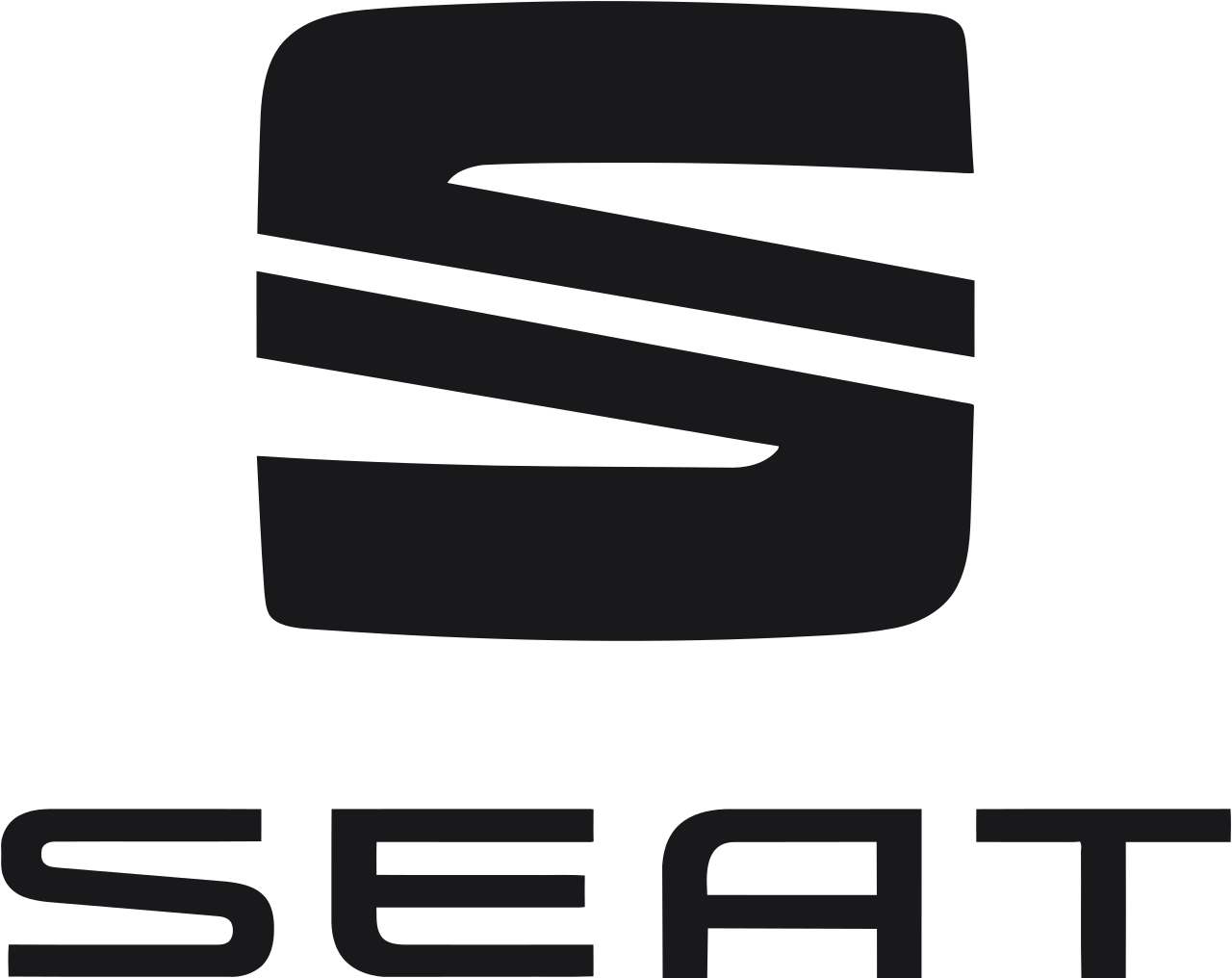 Seat Logo From - Seat Logo Black Png Clipart (1280x1016), Png Download