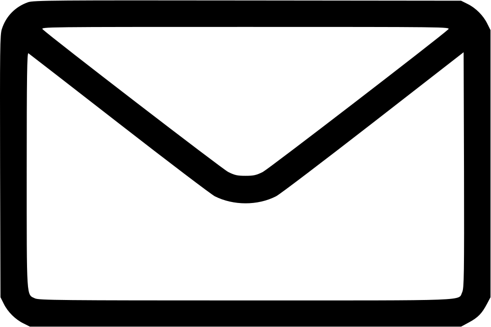 Png File Svg - Mail Black And White Clipart (981x654), Png Download