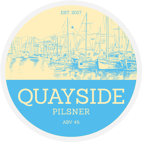 Quayside Pilsner - Marine Look Clipart (706x470), Png Download
