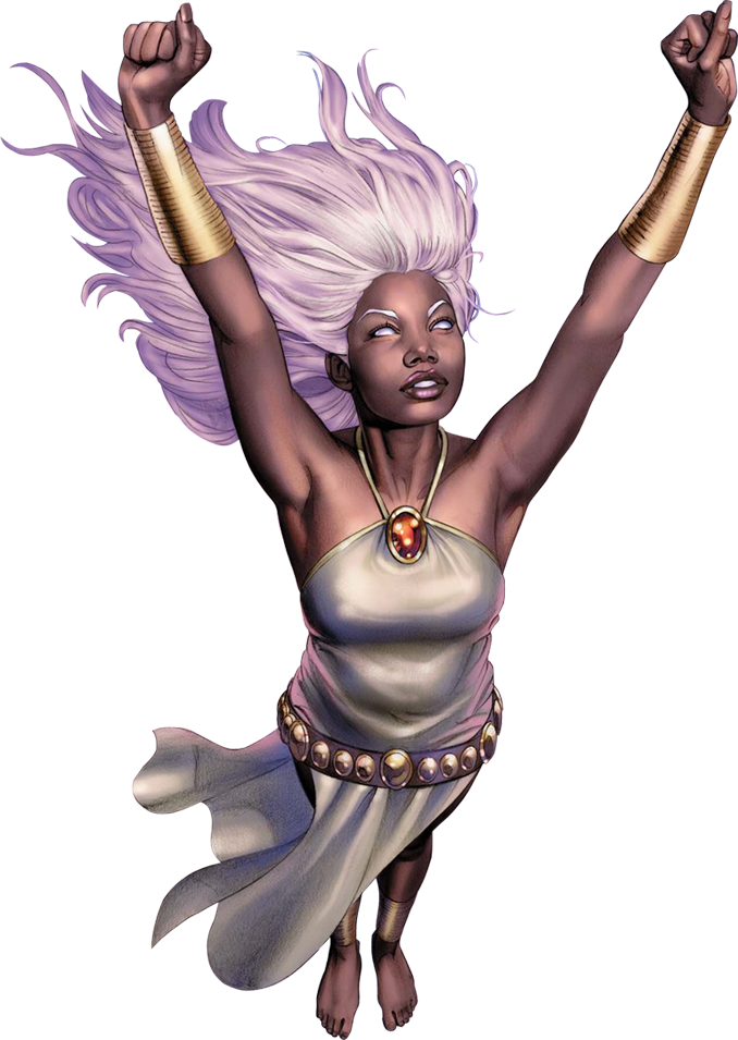 Storm X Men Clipart (678x955), Png Download