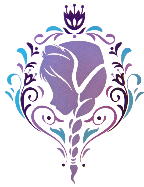 Disney Princess - Frozen Anna Silhouette Clipart (500x654), Png Download