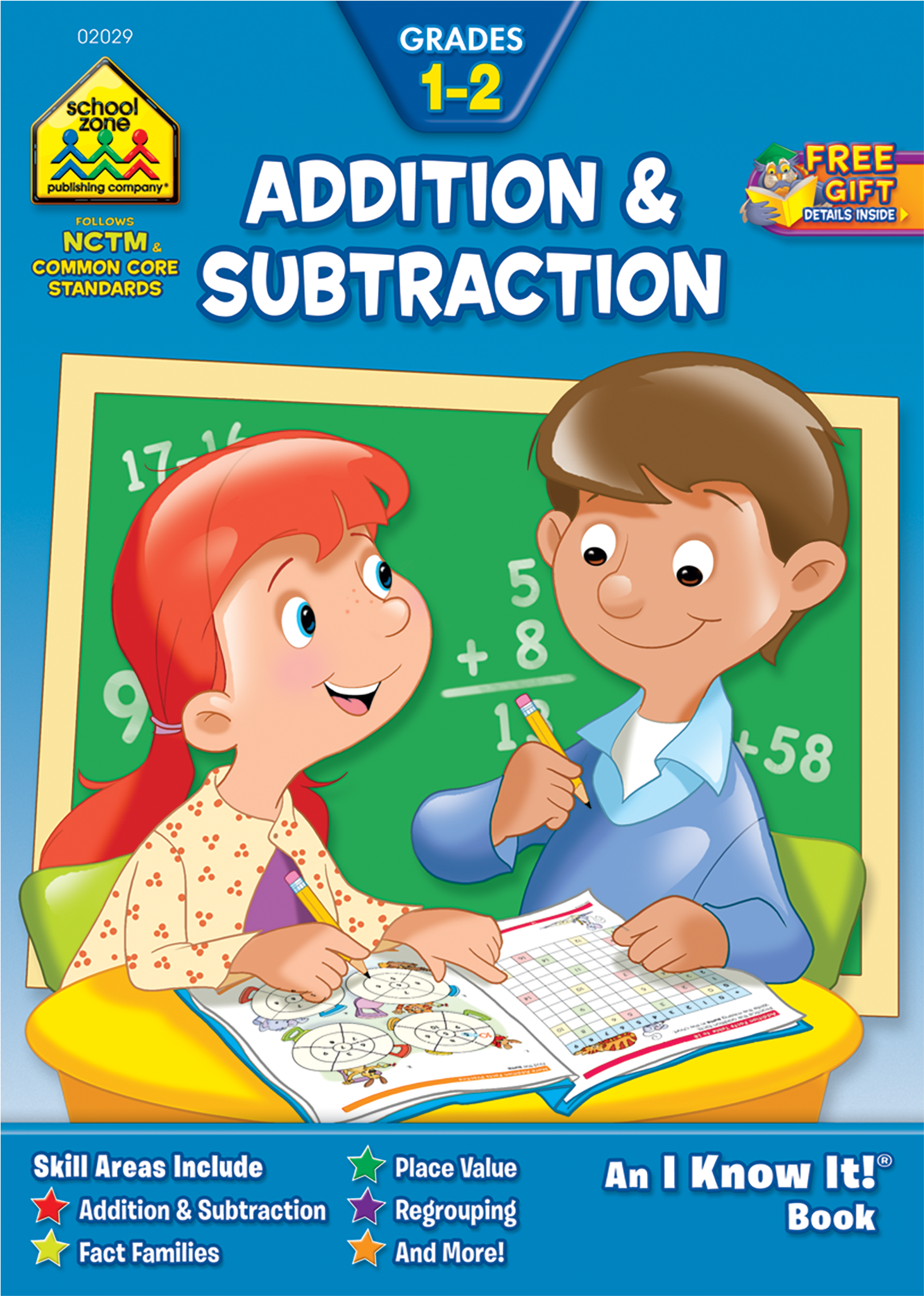 Want To Save 10% On - Addition & Subtraction School Zone Workbook Clipart (2048x2048), Png Download