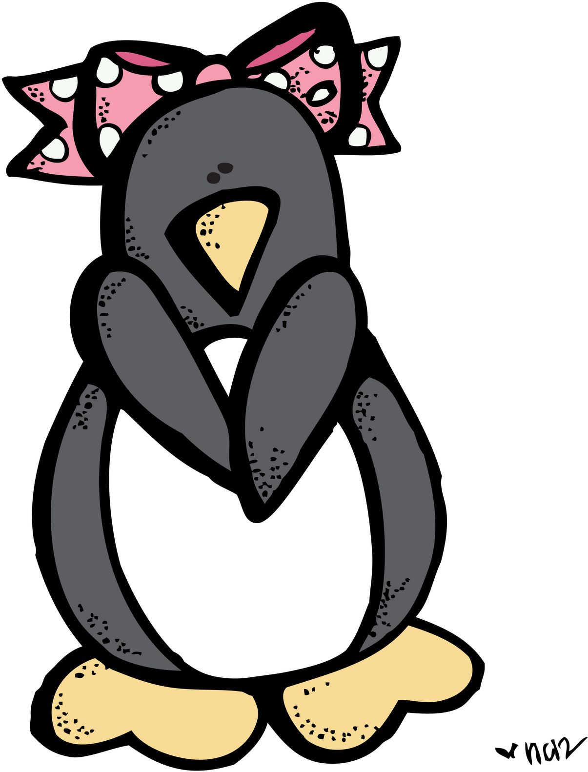 Pinguim - Winter Melonheadz Clipart - Png Download (1207x1600), Png Download