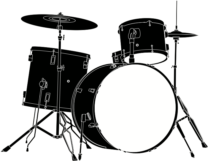 Drum Png Transparent Images - Drums Illustration Clipart (842x619), Png Download