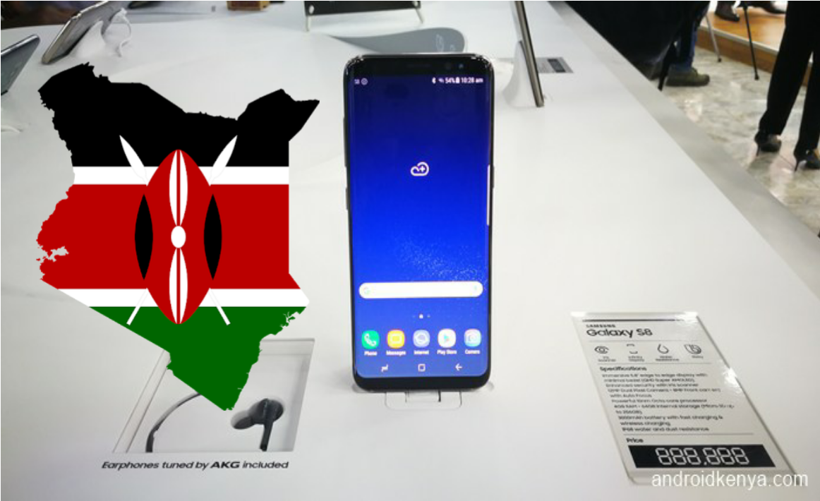 The Samsung Galaxy S8 Smartphone Is Now Available In - Kenya Flag Clipart (1280x1280), Png Download