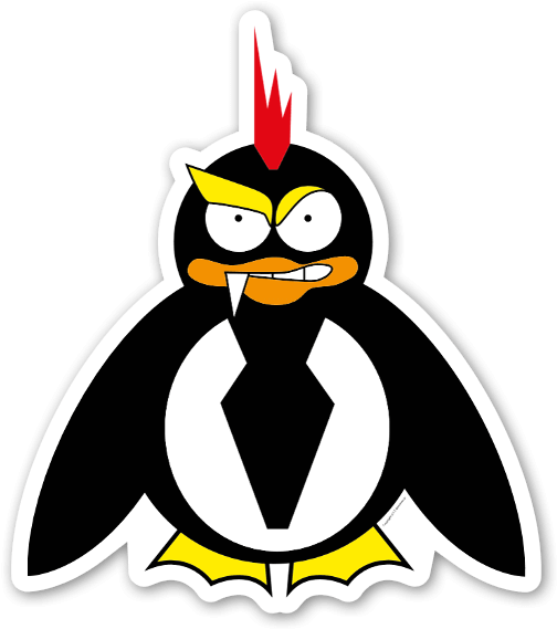 Pinguim Sticker - Adã©lie Penguin Clipart (536x600), Png Download