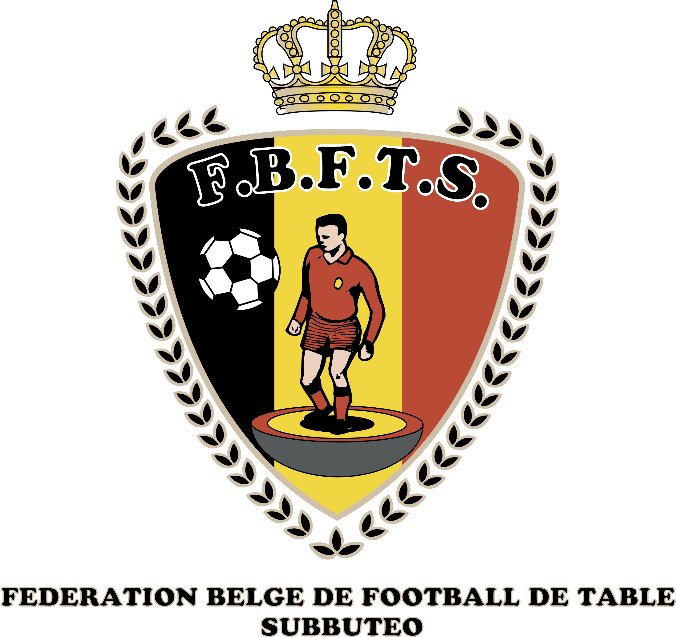 Federation Belge De Football De Table Subbuteo Logo - New Design T Shirt Armani Clipart (2400x2400), Png Download