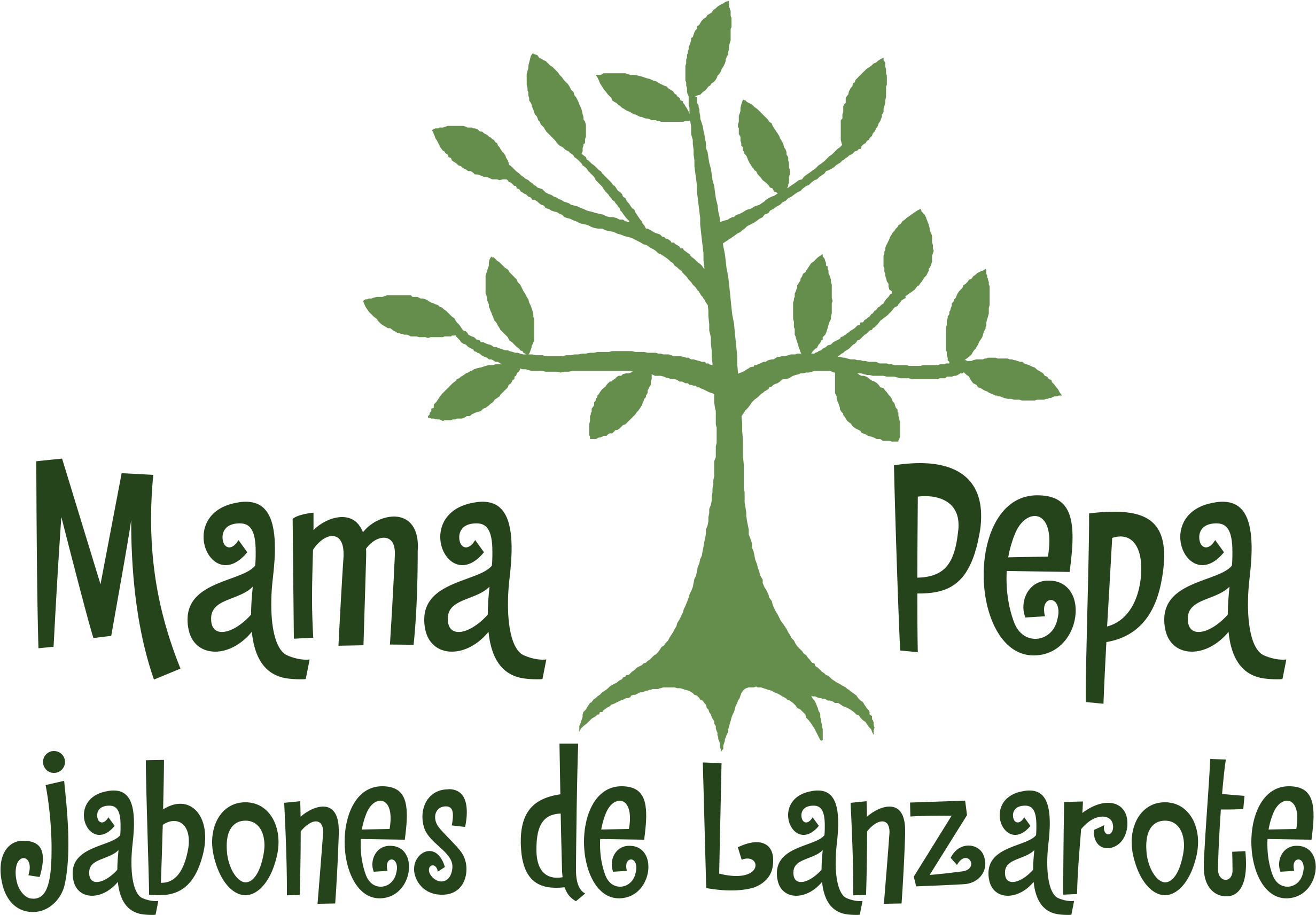 Mama Pepa - Calligraphy Clipart (2680x1806), Png Download