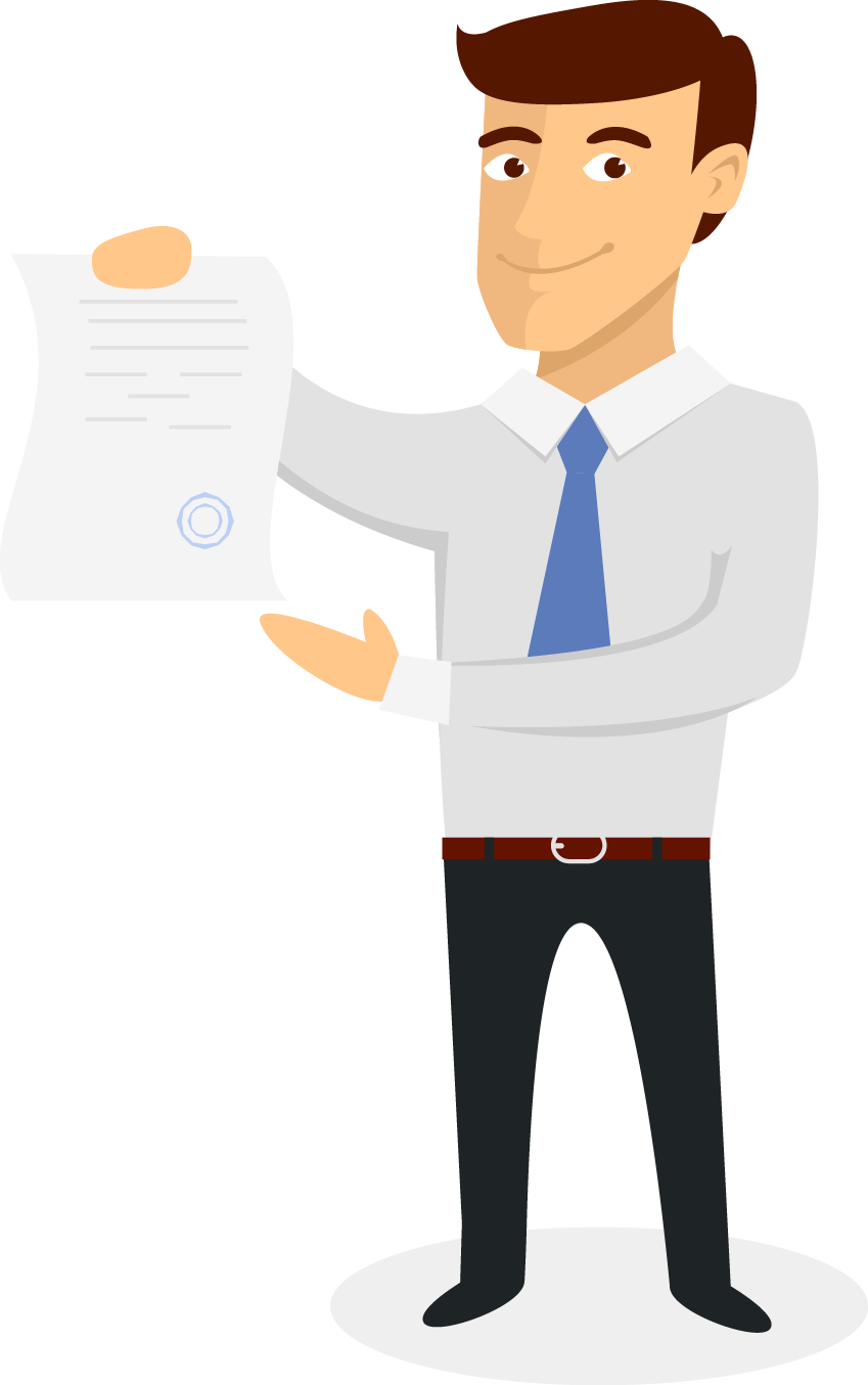 Independent Distributors - Png Salesman - Income Tax Slabs For Ay 2018 19 Clipart (849x1354), Png Download