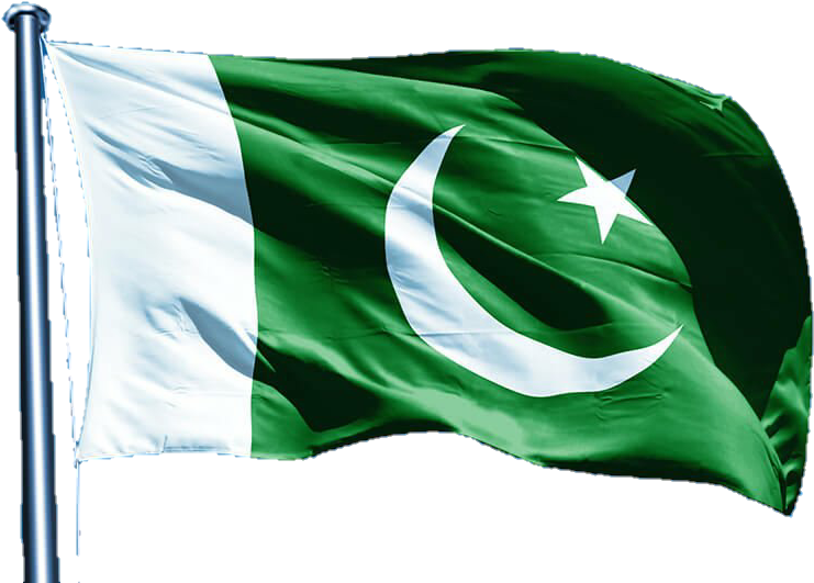 Pakistani Pakistaniflag Greenflag Report - Pakistan Flag Pic Hd Clipart (741x531), Png Download