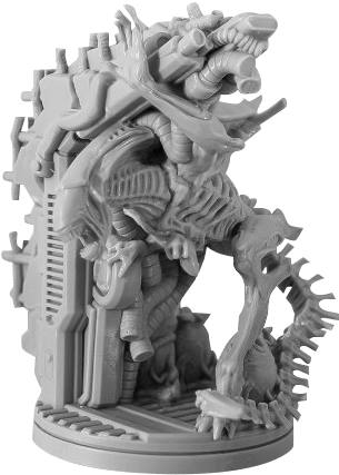 Aliens Vs Predator Alien Queen Unicast - Alien Vs Predator Comienza La Caza 2 Edicion Clipart (709x709), Png Download