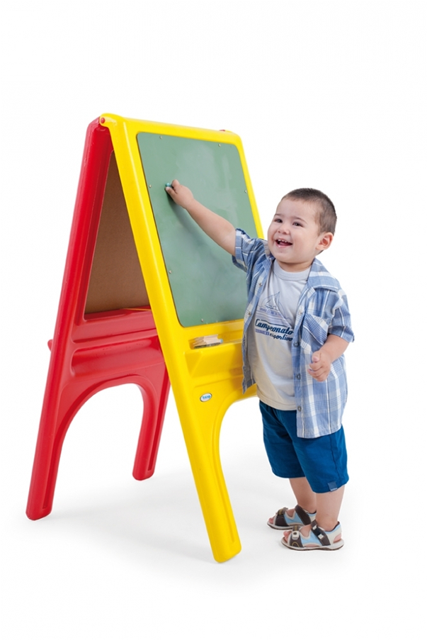 18- Quadro Escolar Lado Verde P/giz E Outro Branco - Quadro Escolar Xalingo Clipart (1000x1000), Png Download