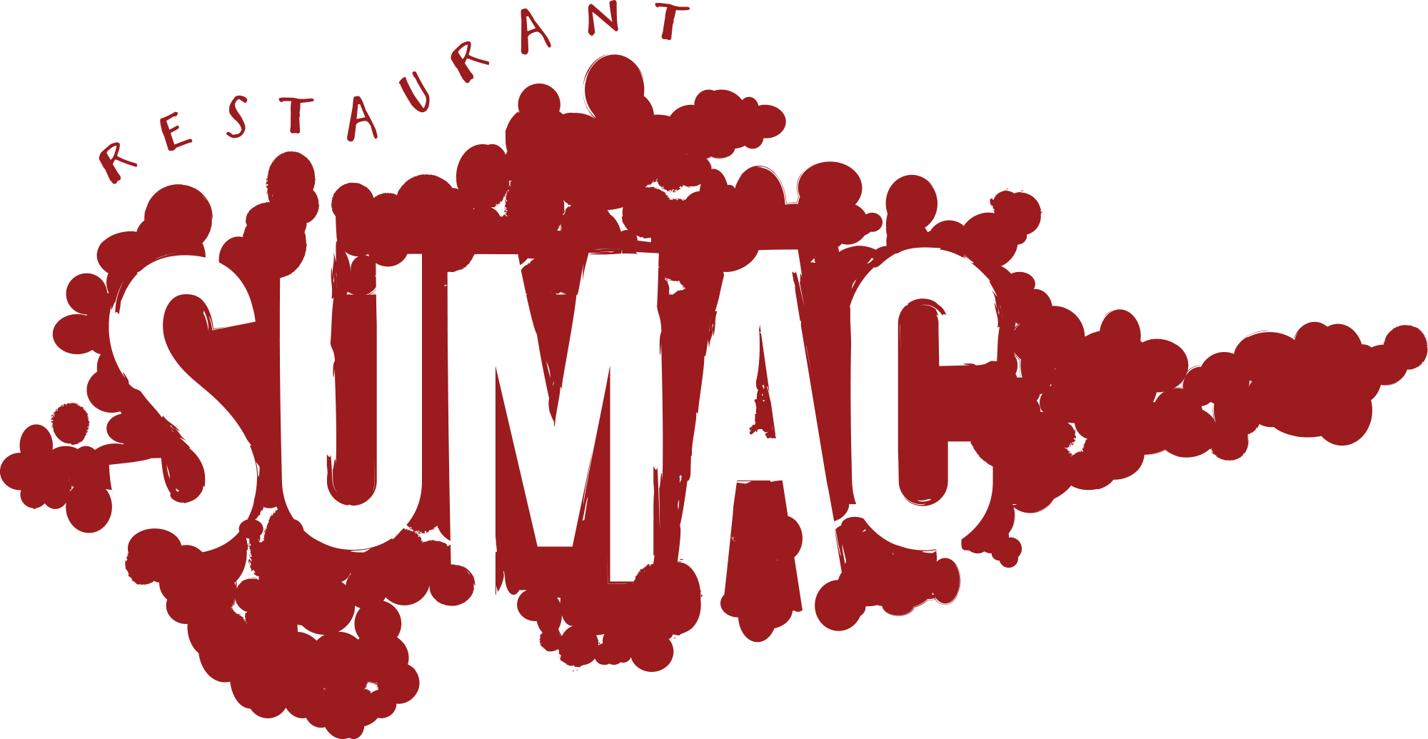 Sr Logo Red - Restaurant Sumac Logo Clipart (2000x1035), Png Download