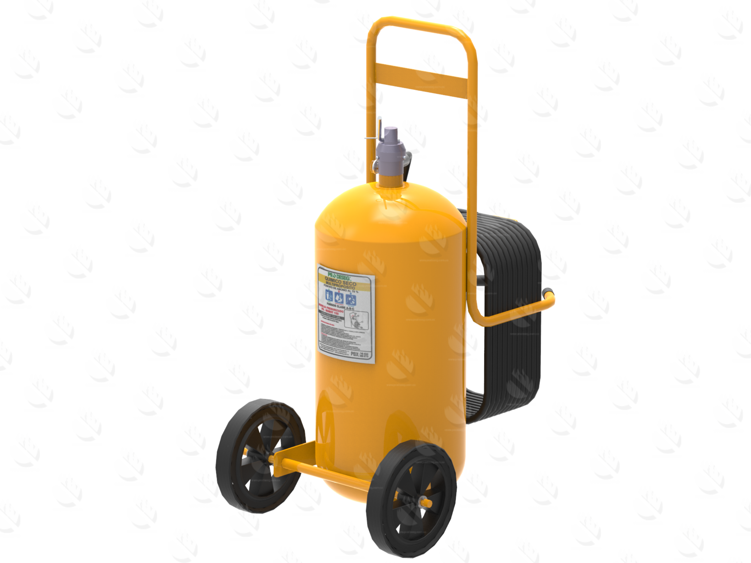 Extintor 150 Lb, Abc, Robot - Baggage Clipart (2442x1831), Png Download