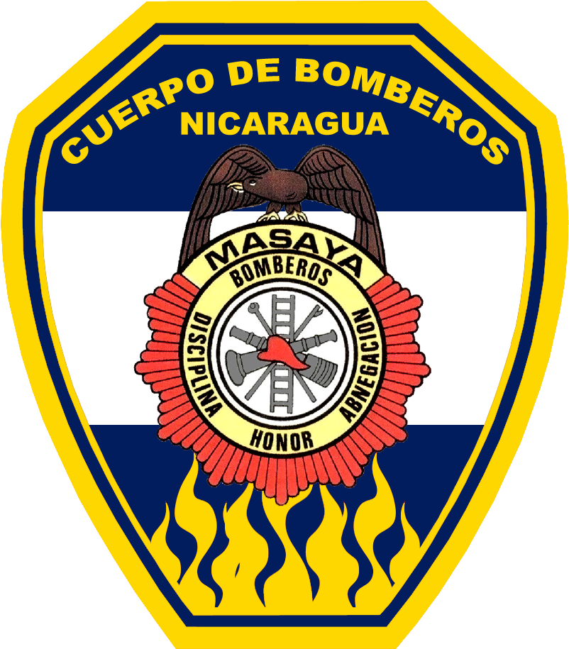 Benemérito Cuerpo De Bomberos De Masaya - Emblem Clipart (850x950), Png Download