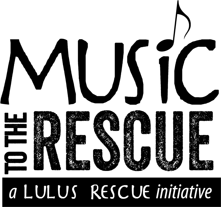 Music To The Rescue Logo - Human Action Clipart (721x677), Png Download