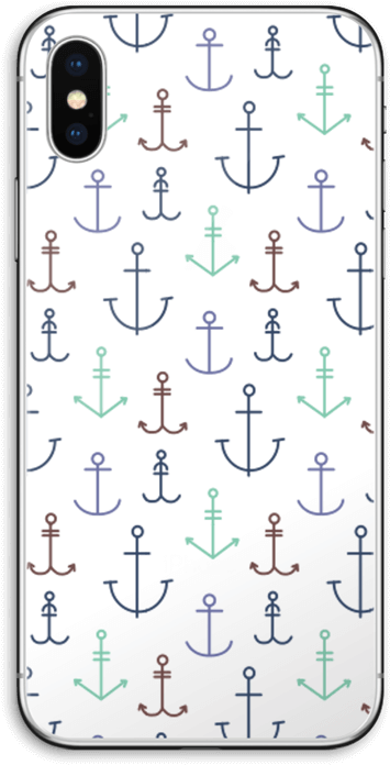 Anclas - Mobile Phone Case Clipart (395x800), Png Download