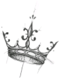 #corona Reina - Coronas De Rey Y De Reina Clipart (251x334), Png Download