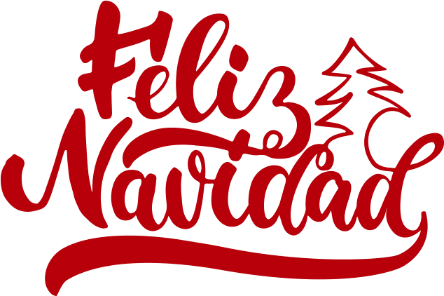 Navidad Feliz Christmas Year Free Transparent Image - Feliz Navidad Logo Png Clipart (650x650), Png Download