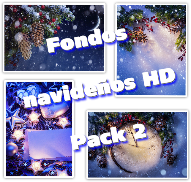 Excelentes Fondos Navideños Hd - Christmas Ornament Clipart (732x736), Png Download