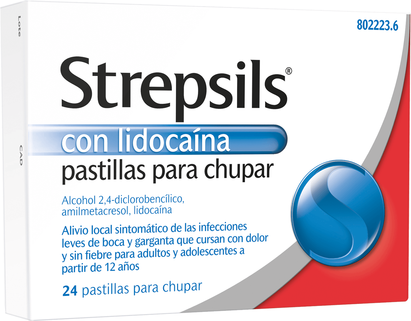 Strepsils Con Lidocaina - Strepsils Clipart (1500x1500), Png Download