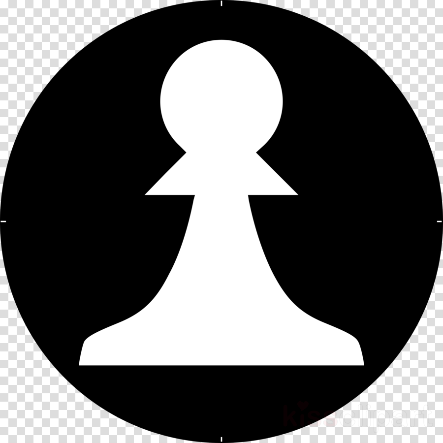 Chess Pawn Symbol Clipart Chess Piece Pawn , Png Download - Chess Piece Icon White Transparent Png (900x900), Png Download