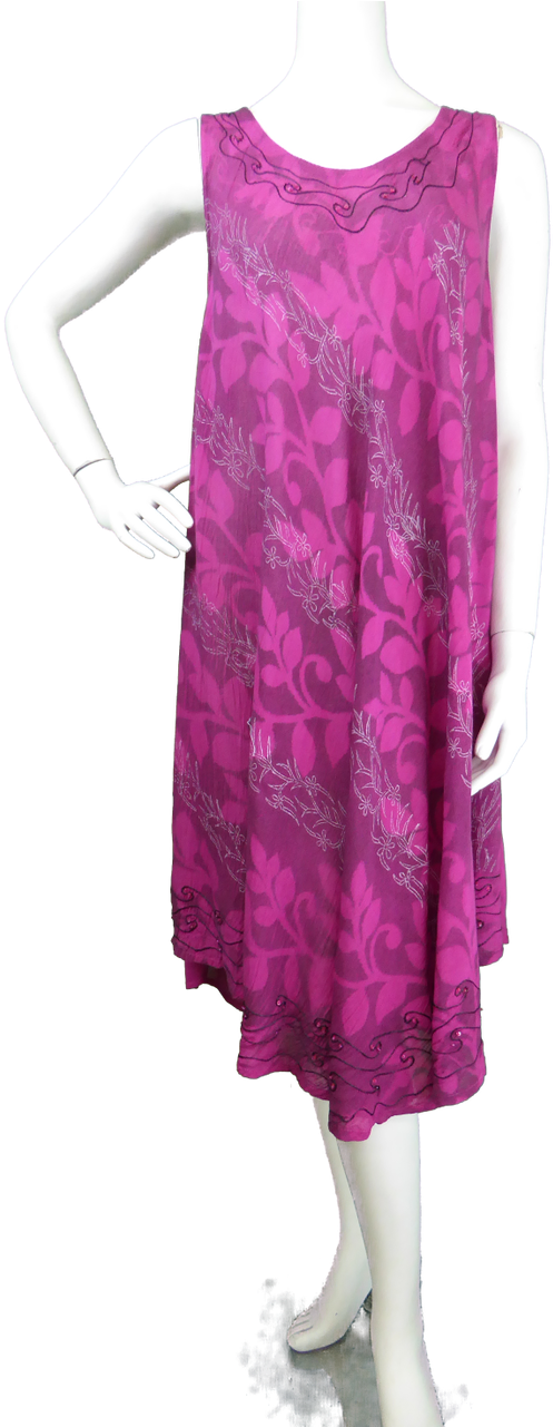 4665-summer Dress - Day Dress Clipart (960x1280), Png Download