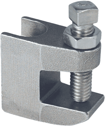 Junior Top Beam Clamp - Ss Beam Clamp Clipart (589x600), Png Download