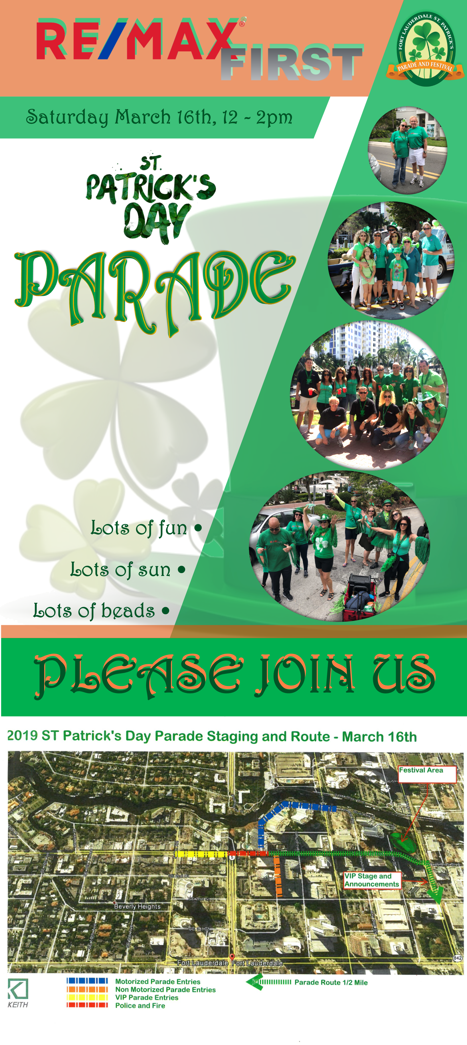 Fort Lauderdale St - Flyer Clipart (1637x3656), Png Download