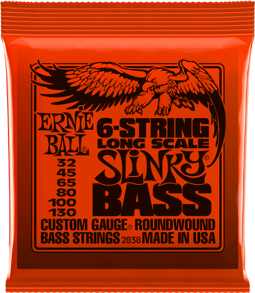P02838 Updated Non Coated - Ernie Ball Strings Clipart (1000x1000), Png Download