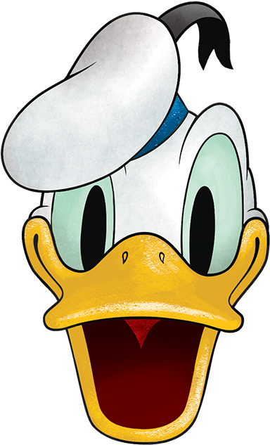 ¡feliz Cumpleaños - Rostro Del Pato Donald Png Clipart (1404x1045), Png Download