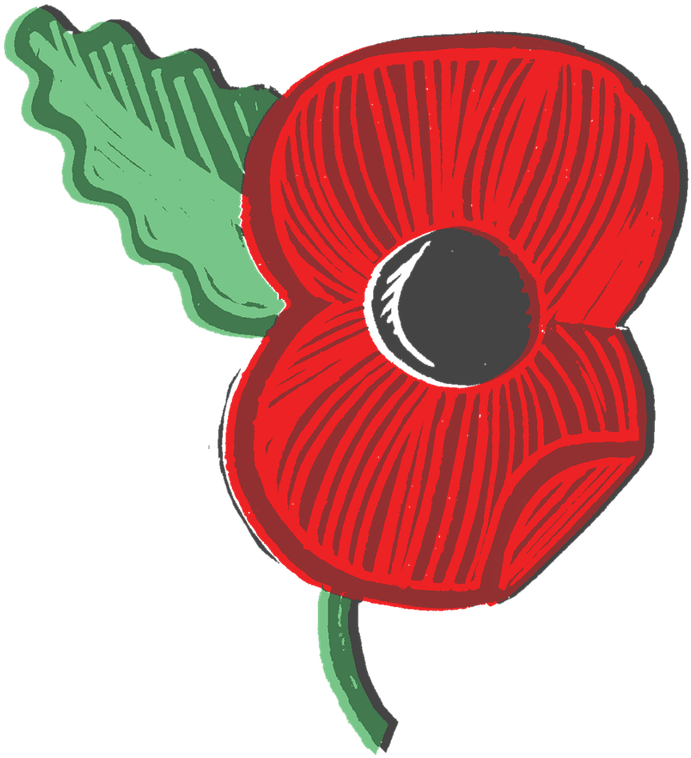 Jpg Library Ww Pencil And In Color - Clip Art Remembrance Day - Png Download (700x764), Png Download