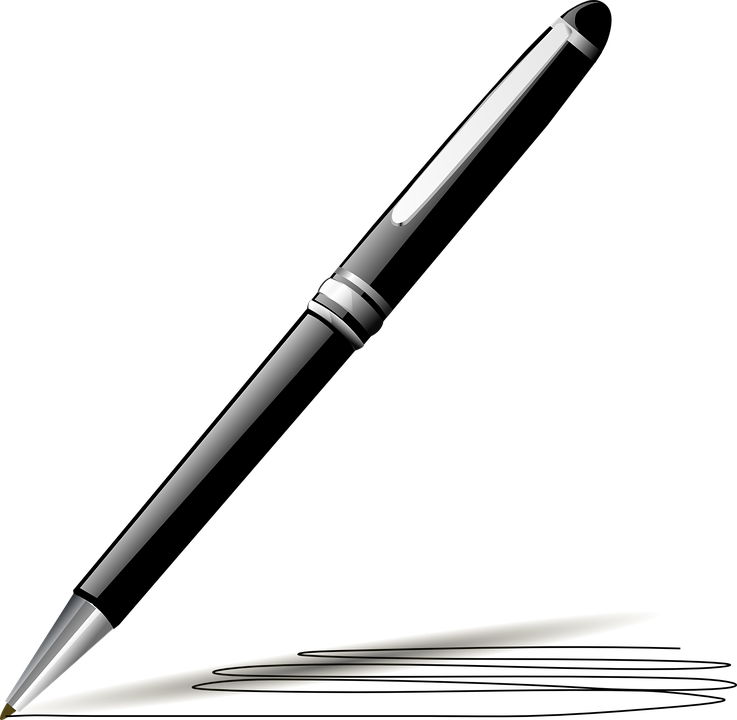 Caneta Em Png - Transparent Pen Clipart (737x720), Png Download