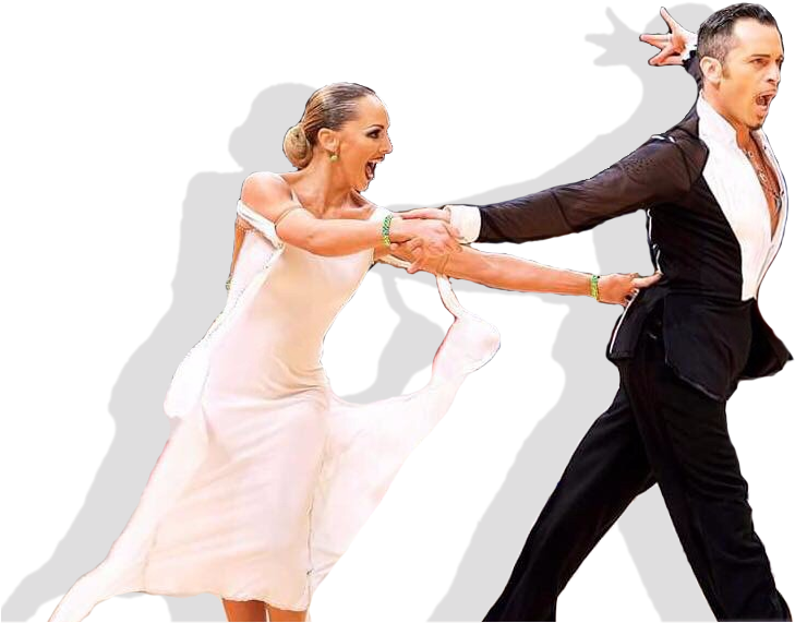 Matteo & Jessica Are Professional Latin American Specialists - Latin Dance Clipart (786x689), Png Download