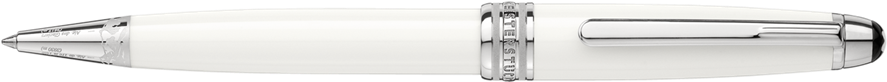Montblanc Tribute To The Mont Blanc Caneta Esferográfica - Silver Clipart (890x364), Png Download