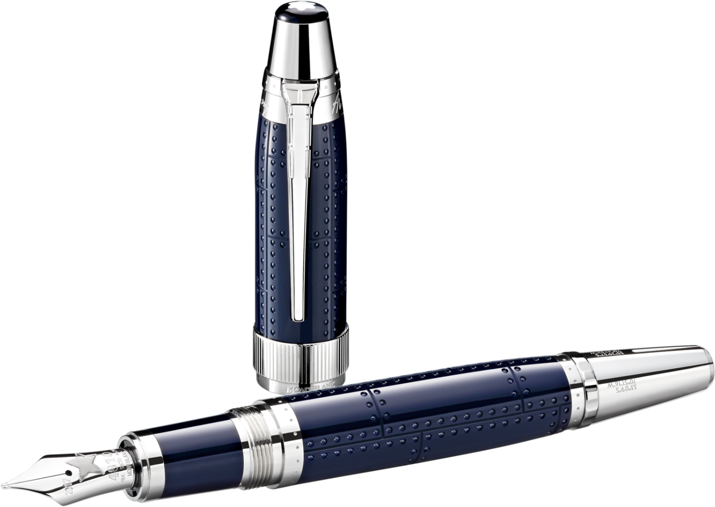 The Saint-exupéry Fountain Pen - Montblanc Writers Edition 2017 Clipart (1500x1500), Png Download