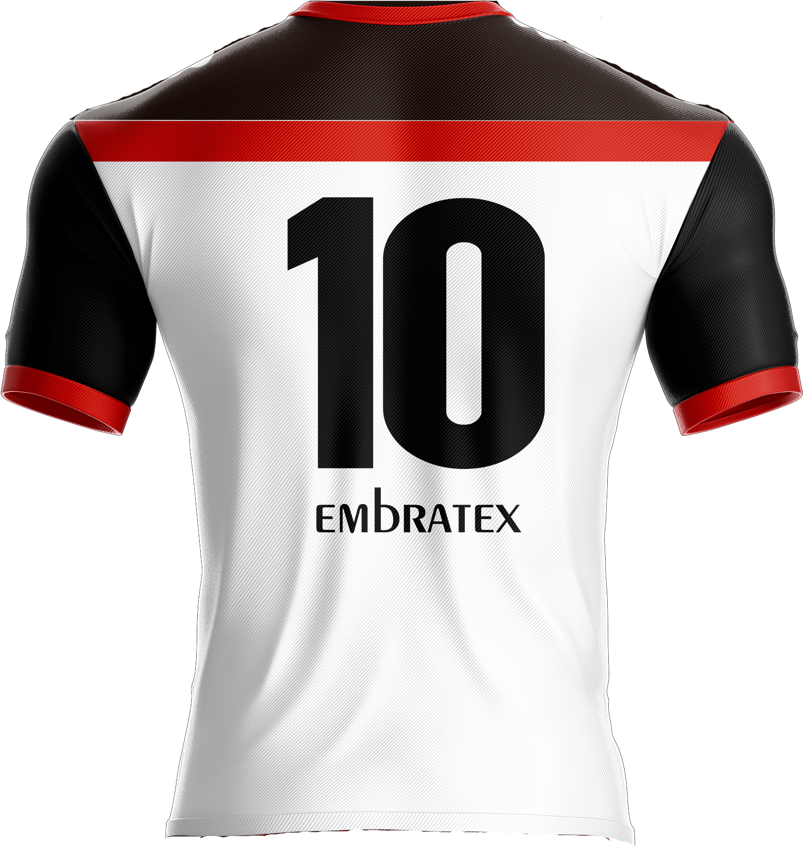 Camisa Branca Costas - Sports Jersey Clipart (1821x1876), Png Download