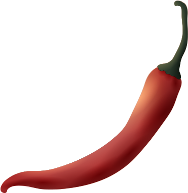 Red Paprika Illustration Free Vector And Png - Food Paprika Png Clipart (1200x628), Png Download