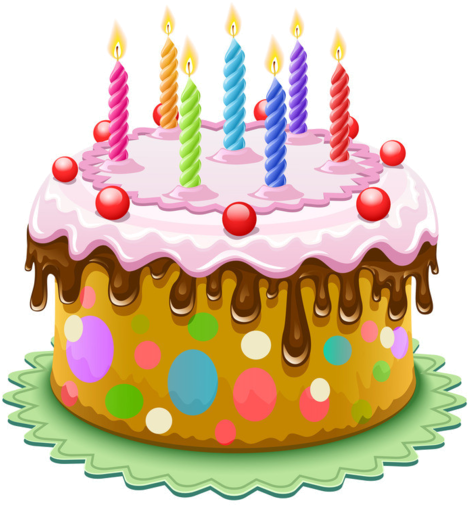 Tarjetas Cumpleañosfeliz - Happy Birthday Tart Clipart (600x634), Png Download